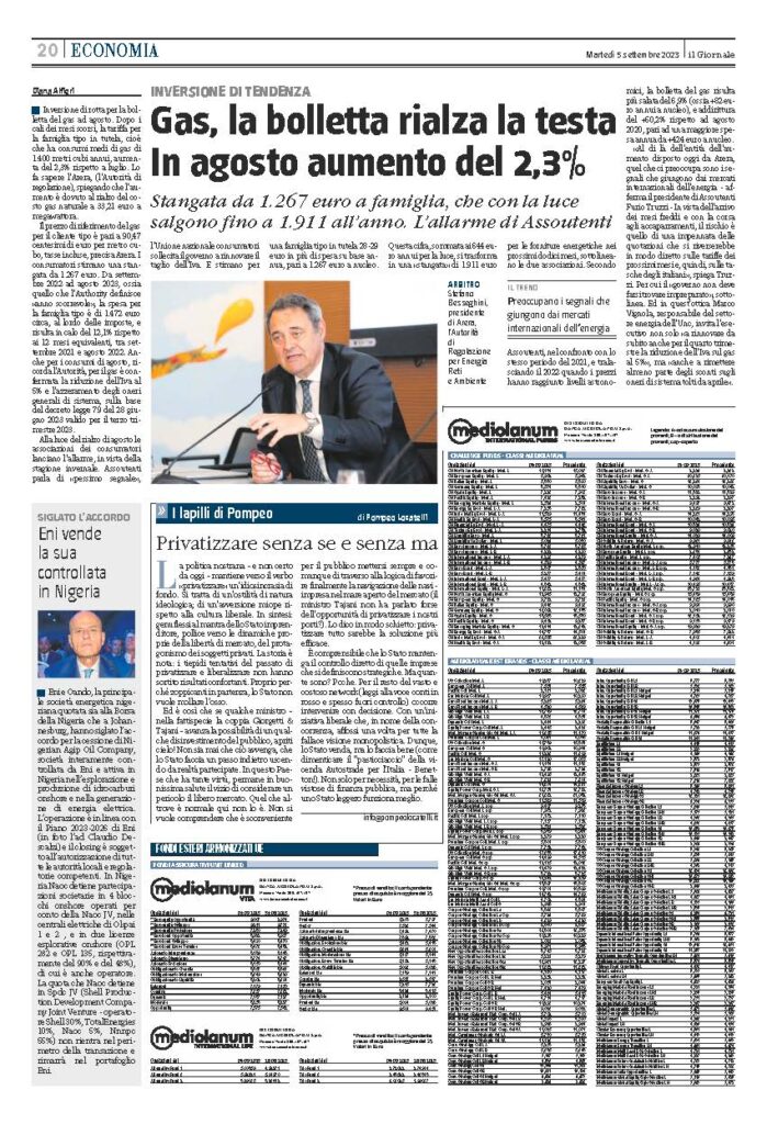 Privatizzare senza se e senza ma