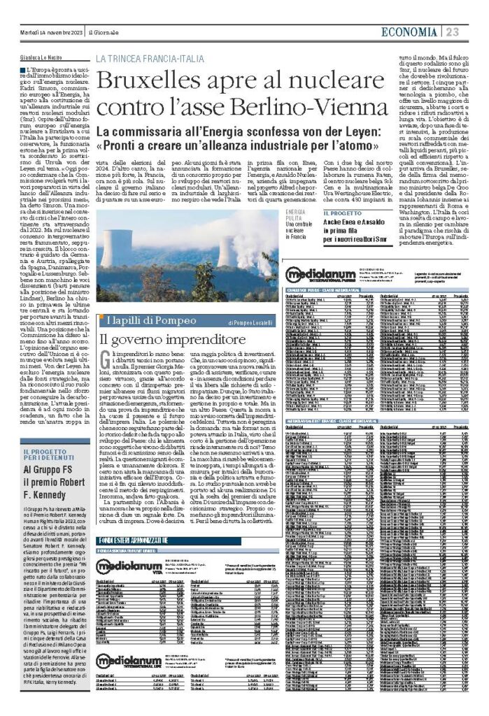 Il governo imprenditore