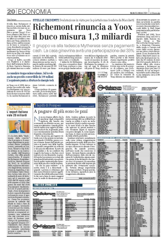 A pagare di più sono le pmi