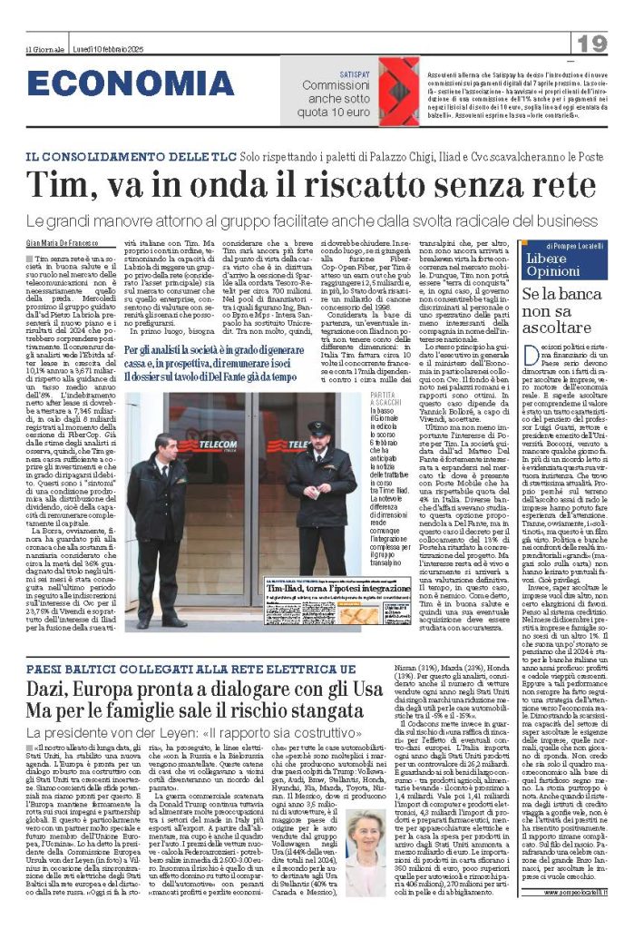 Se la banca non sa ascoltare
