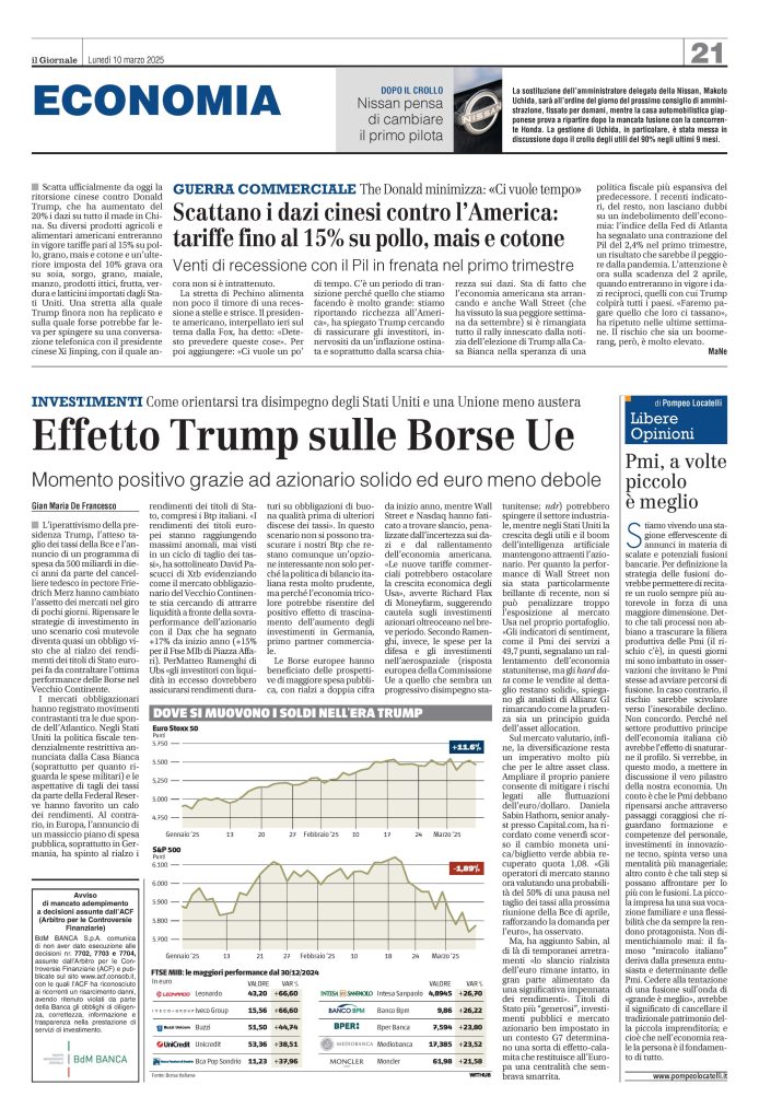 Pmi, a volte piccolo è meglio