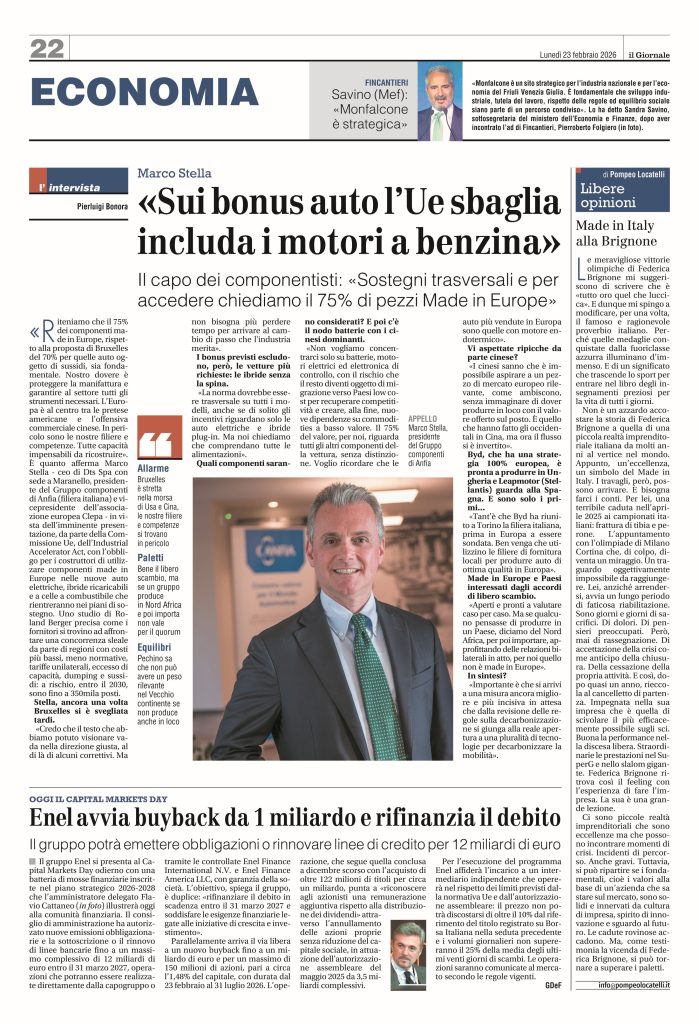 Made in Italy alla Brignone